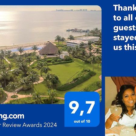 Swim The Caribbean & Work With A View Apartment แคนคูน ภายนอก รูปภาพ