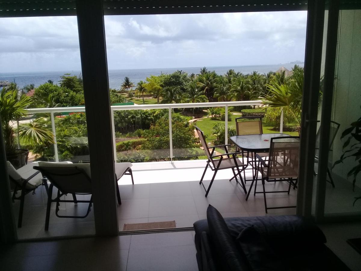 Swim The Caribbean & Work With A View Apartment แคนคูน ภายนอก รูปภาพ