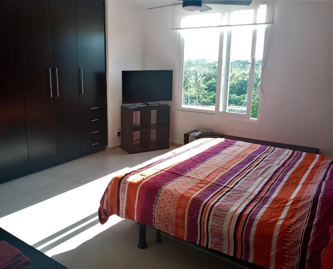 Swim The Caribbean & Work With A View Apartment แคนคูน ภายนอก รูปภาพ